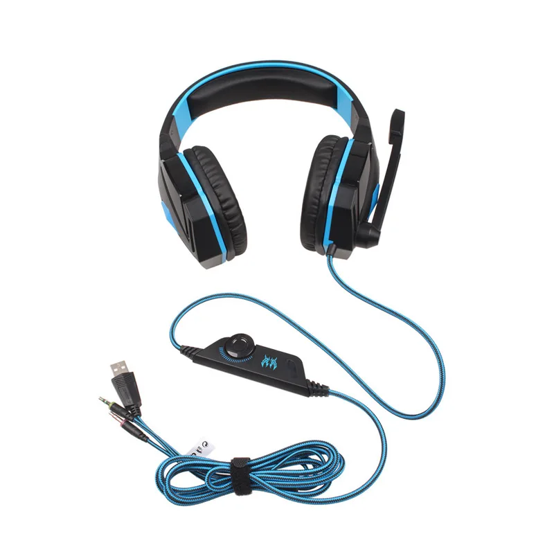 Kotion Each G4000 Gamer гарнитура игровые наушники для компьютера с микрофоном Микрофон ПК