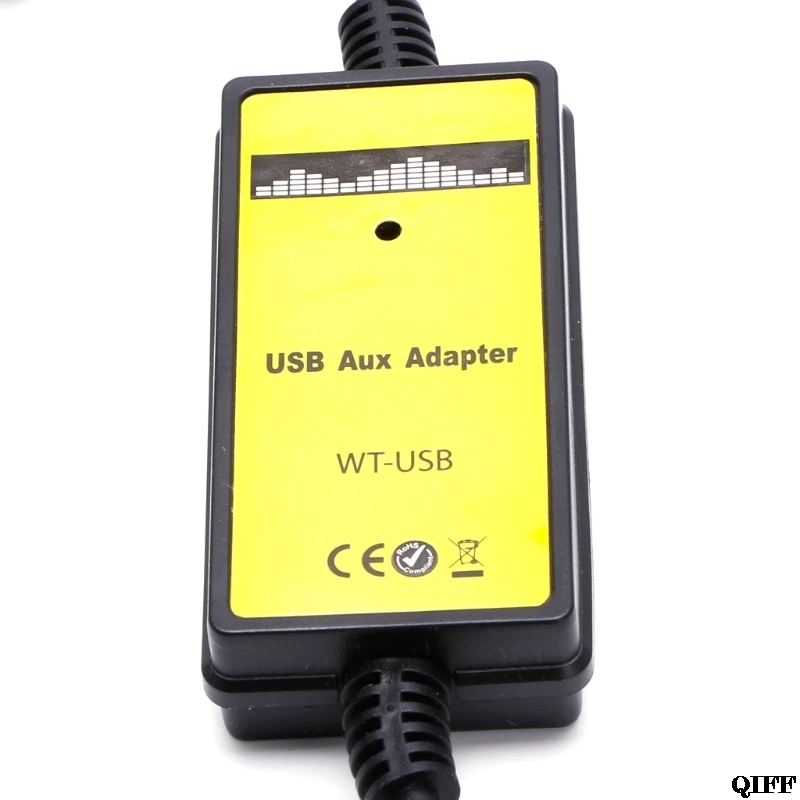 Автомобильный аудиоадаптер адаптер для CD MP3 интерфейс AUX SD USB кабель передачи