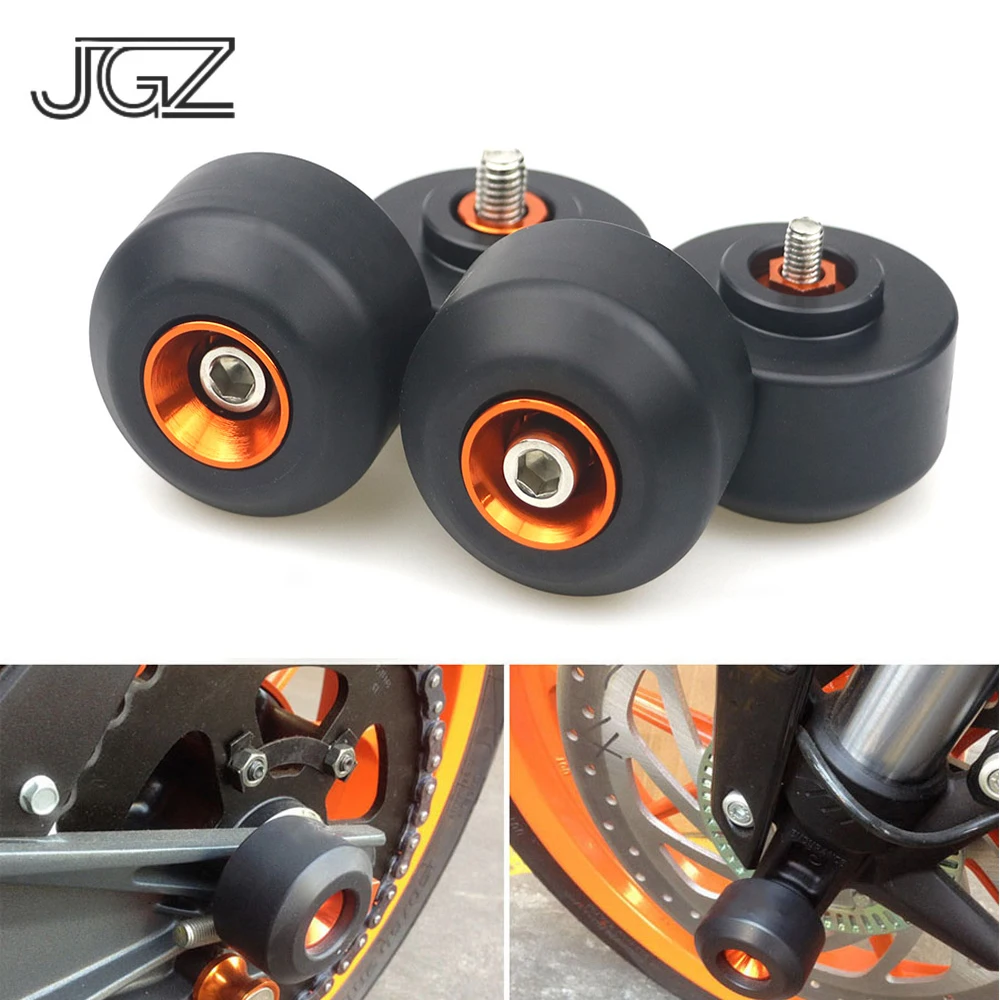 Оранжевый для мотоцикла KTM Duke 125 200 250 390 2013 2016 Рама ползунки передняя и задняя вилка
