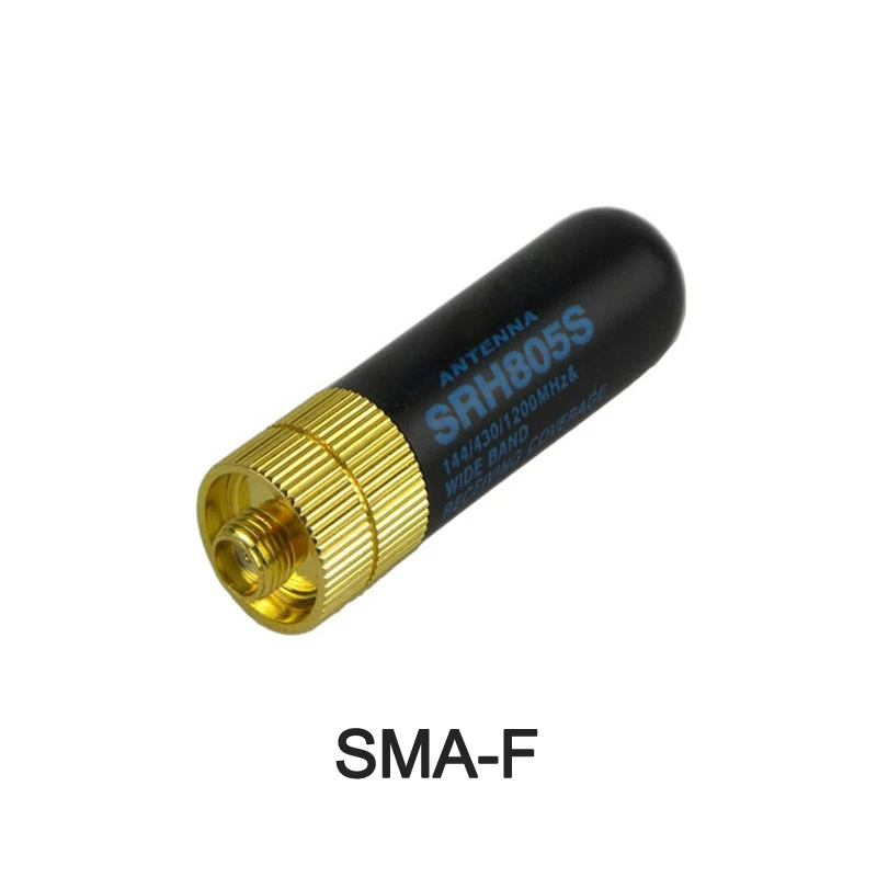Алмаз антенна SRH805S SMA F/M 5 см короткие Antena двухдиапазонный VHF/UHF 144/430 MHz для Baofeng UV 5R