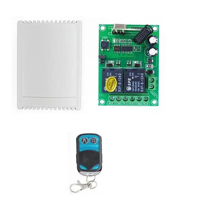 Универсальный беспроводной переключатель с ДУ 433 МГц 24 В постоянного тока 2