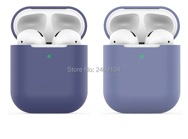 1000pcs Silicone Case For Apple Airpods 2 Cover Protective Earphone Cases Air pods Airpods2 Shockproof Bag | Электроника