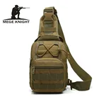 Нагрудная сумка MEGE Мужская, водонепроницаемая, камуфляжная, Спортивная, в стиле милитари