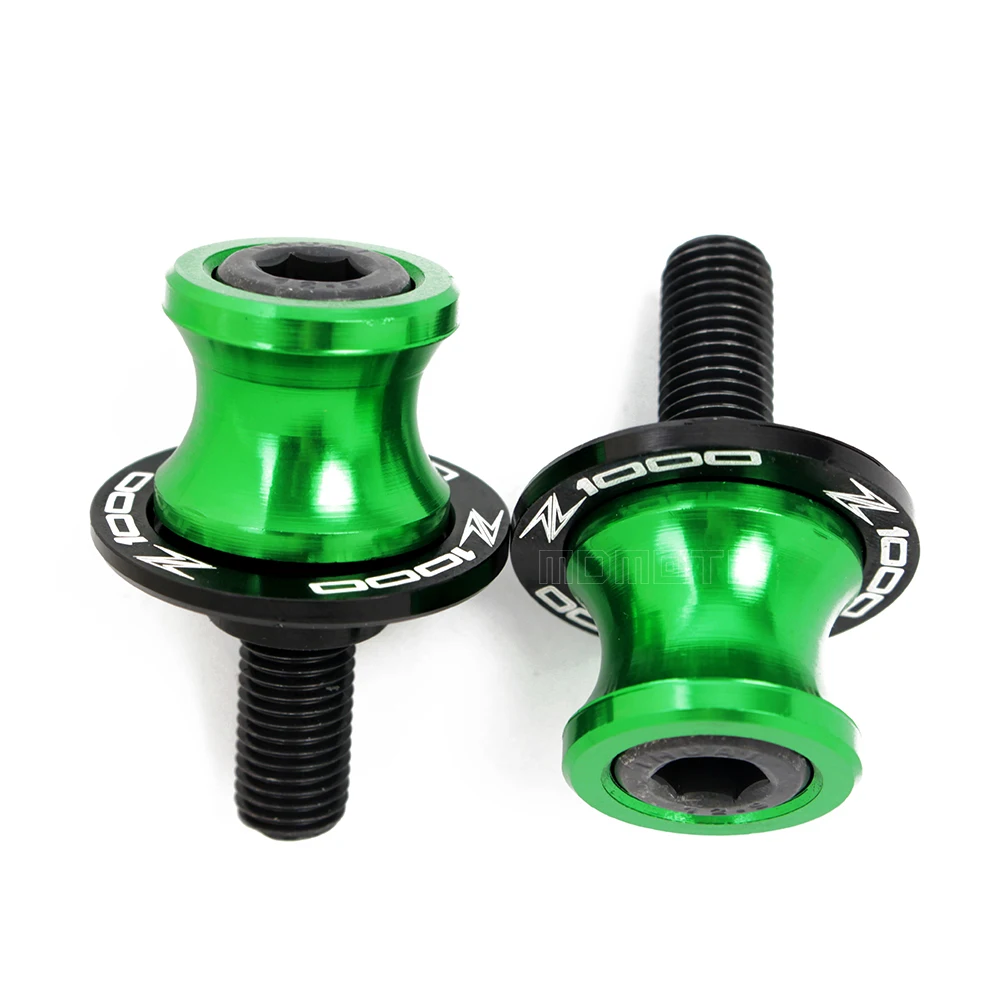 

8MM For Kawasaki Z1000 Z1000 2015-2019 Motorcycle CNC Accessories parts CNC Swingarm Sliders Spools slider stand screws 8 color