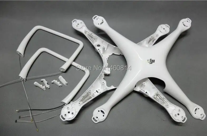Оригинальный DJI Phantom 4 корпус или посадочная площадка для P4 Камера Дрон Relaceable в
