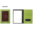 Модный чехол из ПВХ для паспорта, удостоверения личности, документов, чехол, держатель для карт для путешествий, подходит для стандартного паспорта, маленький кошелек