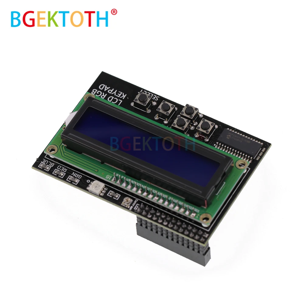 I2C IIC интерфейс RGB светодиодный экран LCD 1602 + клавиатура для Raspberry Pi | Инструменты
