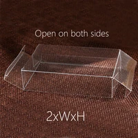 50pcs 2xwxh 4678 plastic box storage pvc box clear transparent boxes for gift boxes weddingfoodjewelry package display diy