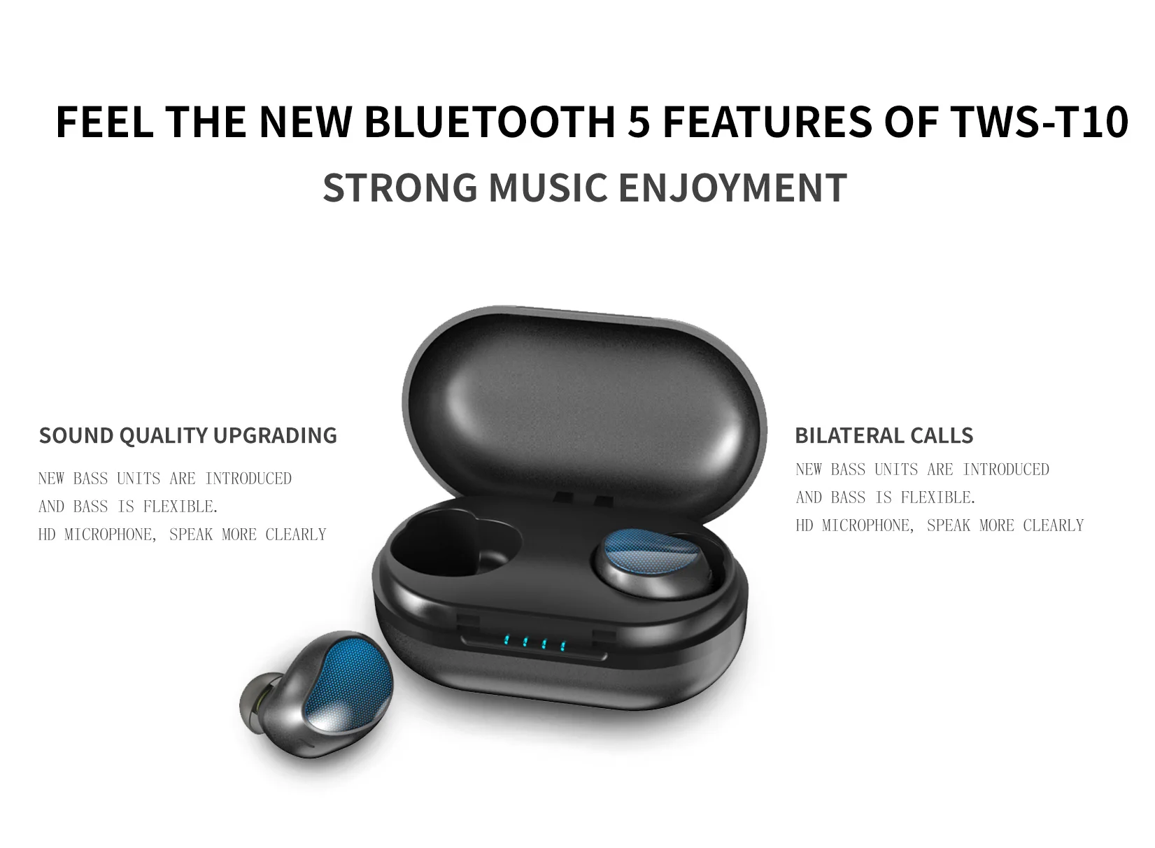 YINYOO Bluetooth 5 0 TWS беспроводные наушники Blutooth с шумоподавлением IPX7 водонепроницаемый