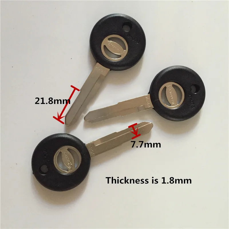 Ключ C103 с левым пазом заготовка для слесарных ключей Заготовка ключа двери дома [8