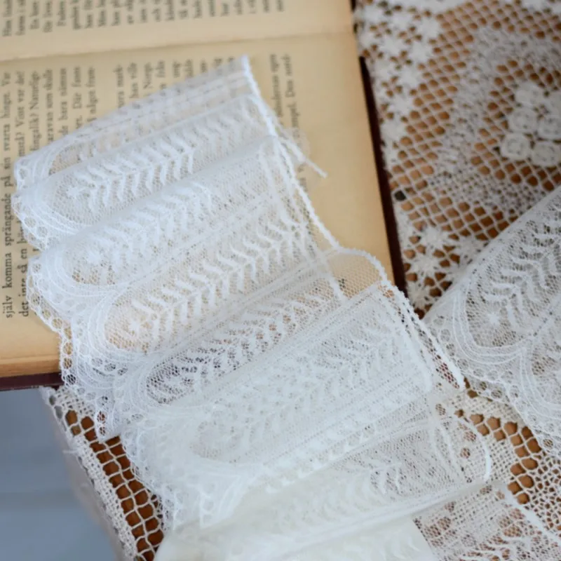 Высокое качество DIY кружева аксессуары дешево тонкий хлопок кружева(4,5 см) C126 горячая распродажа