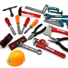 Детский развивающий инструмент, игрушки, детский игровой домик, Классическая пластиковая игрушка, детские инструменты, молоток, ящик для инструментов, набор инструментов для имитации, игрушки