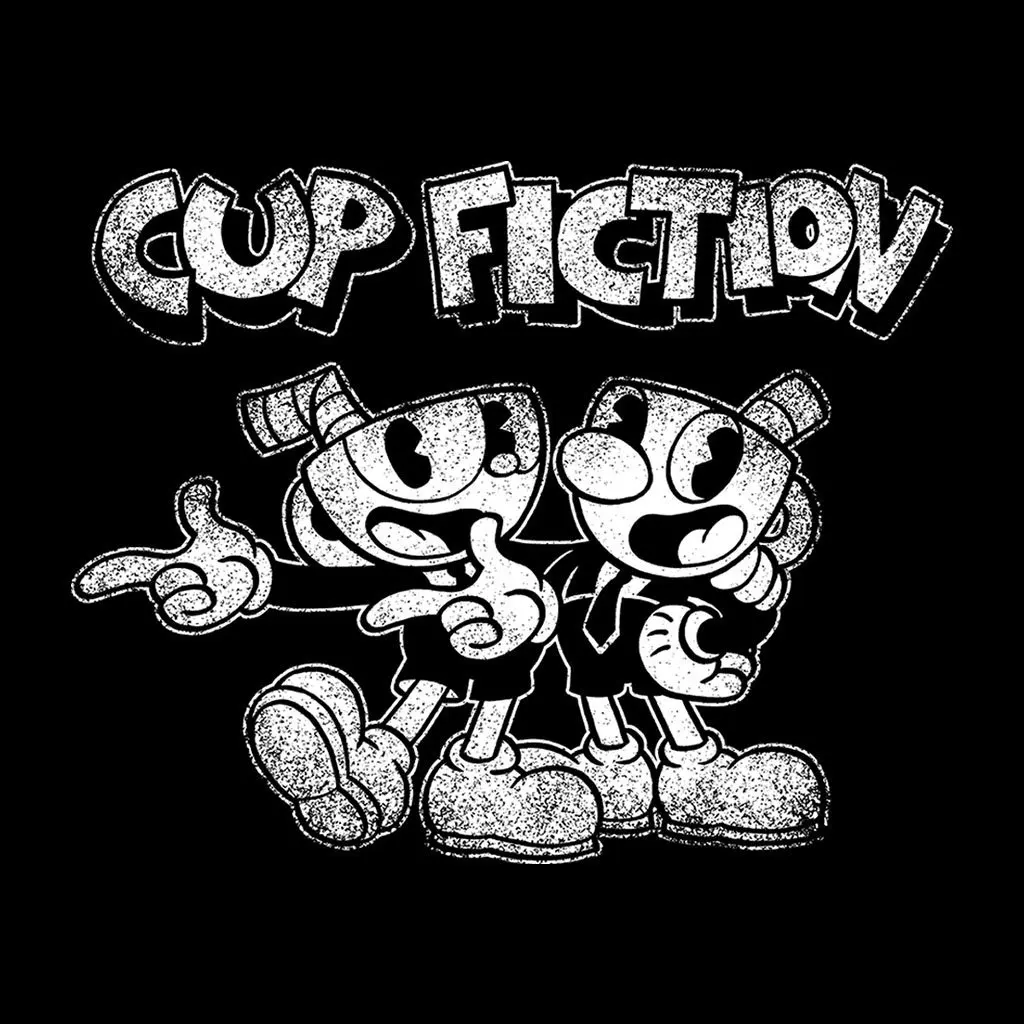 Чашки Художественная литература Cuphead проблемных Для мужчин футболка|Мужские