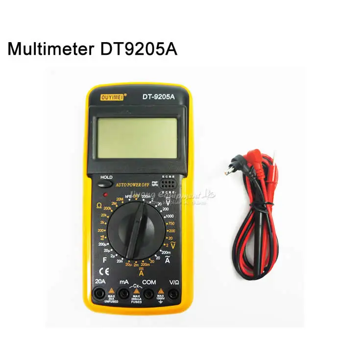 ЖК дисплей Дисплей профессиональный электрический ручной метр тестер Цифровой