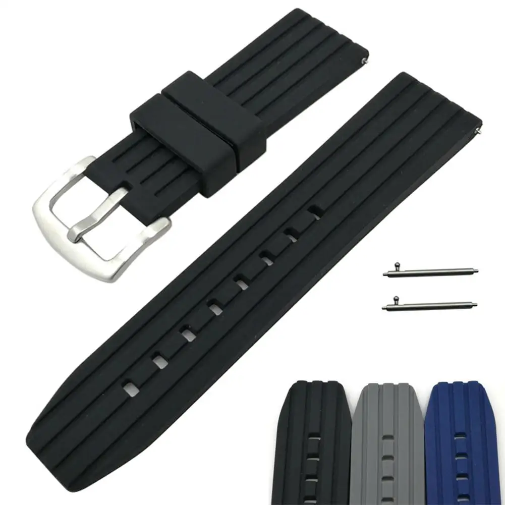 

New Arrival 20/22mm Silicone Smart Watch Strap for Huawei GT/Samsung Galaxy Watch/Active/Gear S3