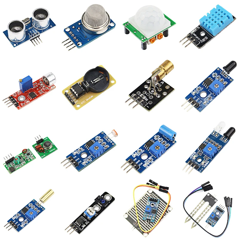 Модуль датчика Raspberry Pi 16 в 1 видов датчиков для UNO R3 Sensor s MEGA 2560 подходит Arduino |