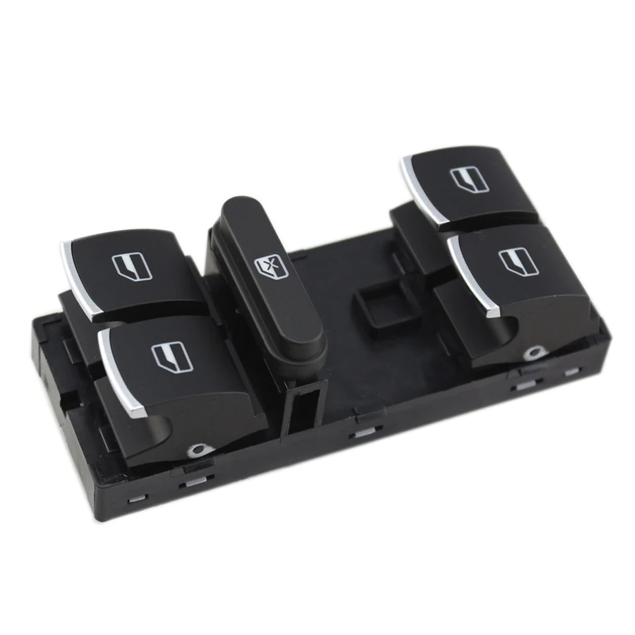 Хромированный главный окно Qty4 TUKE OEM переключатель для VW Passat B6 Tiguan Golf Jetta MK5 5ND959855