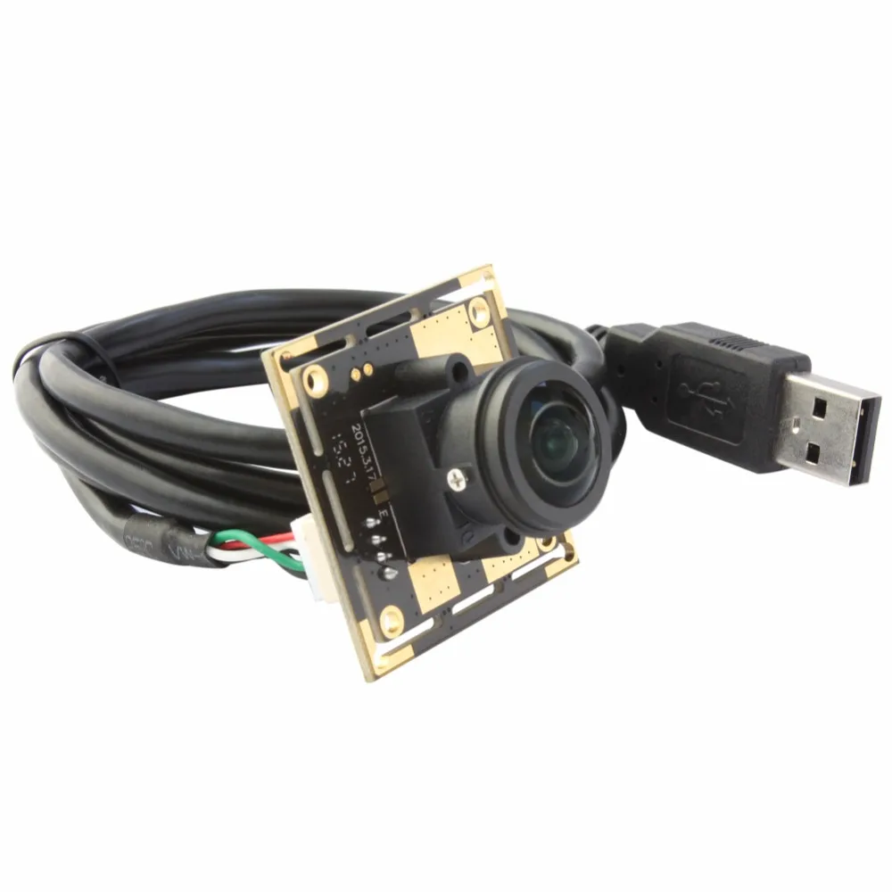 2592X1944 5 0 мегапиксельная рыбий глаз USB камера CMOS OV5640 1 56 мм 180 широкоугольный
