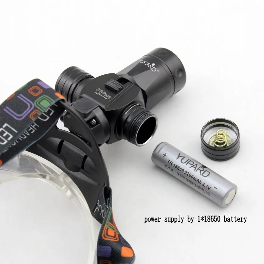 Фонарь T6 для дайвинга с аквалангом мощный водонепроницаемый налобный фонарь