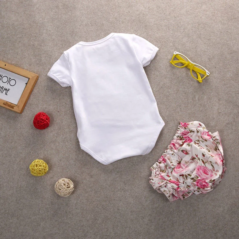 Одежда принцессы для новорожденных девочек хлопковый комбинезон с короткими