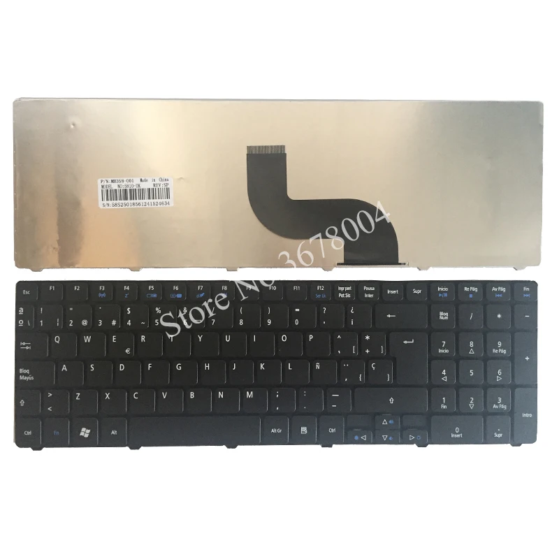 

Испанская клавиатура для ноутбука Acer Aspire 5250 5253 5333 5340 5349 5360 5733 5733Z 5750Z 5750ZG 5820TZG 5745G 5745P G730Z 5336 SP