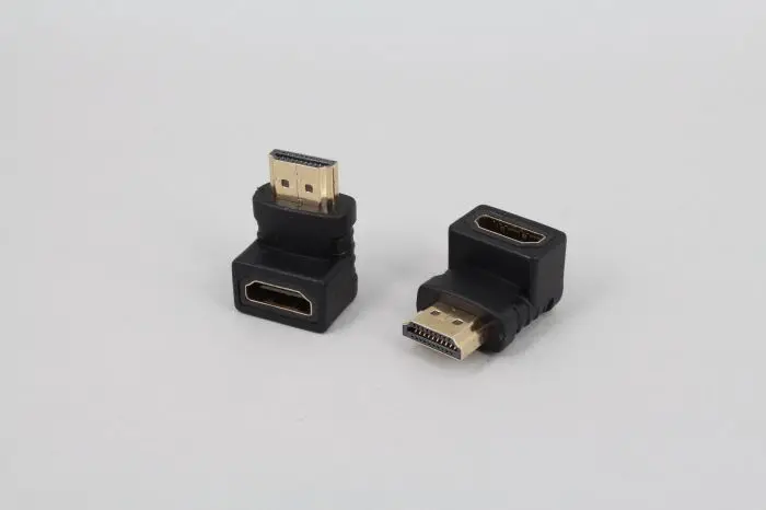 High quality HDMI male to female cable adapter converter extender 90 degree angle for 1080P HDTV | Электроника