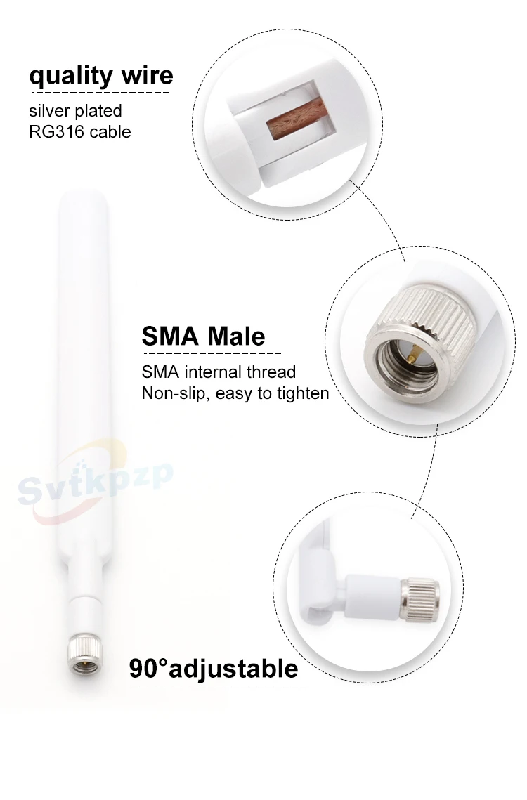 2 шт 3g LTE 4G антенны 5dBi SMA Male 700-2690mhz внешний wifi усилитель маршрутизатор Антенна для huawei B593 E5186 B315 B310 B880 B890