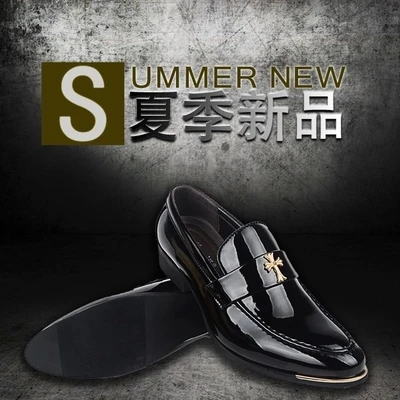 Famous footwear mens shoes matching lace-up flats sole man leather | Обувь