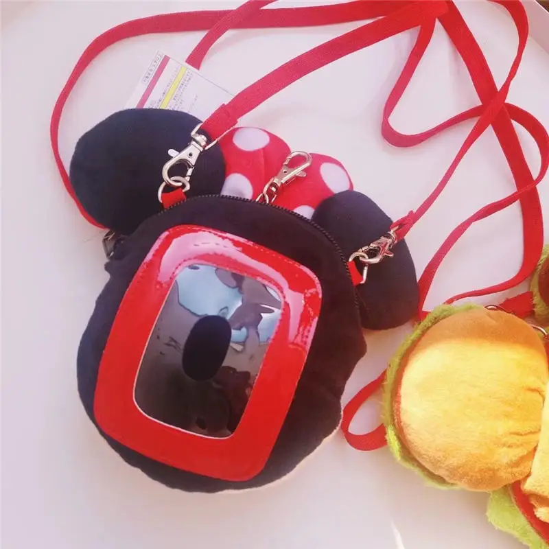 Дамские милые плюшевые сумочки Disney с Микки Маусом Дональд Даком мессенджер
