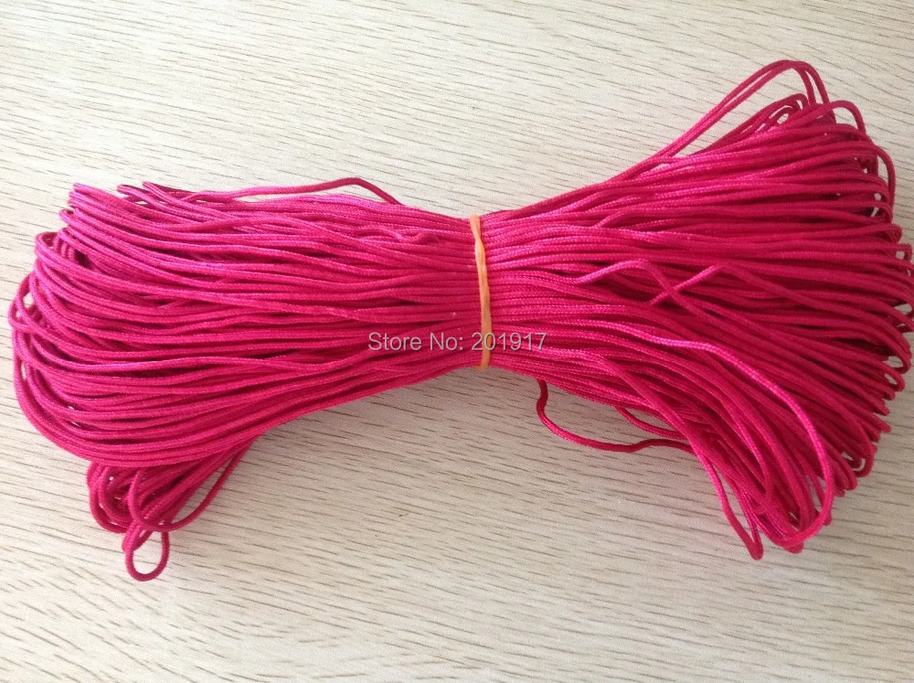 2 мм Roseo Rattail оплетка нейлоновый шнур + аксессуары для ювелирных изделий веревка