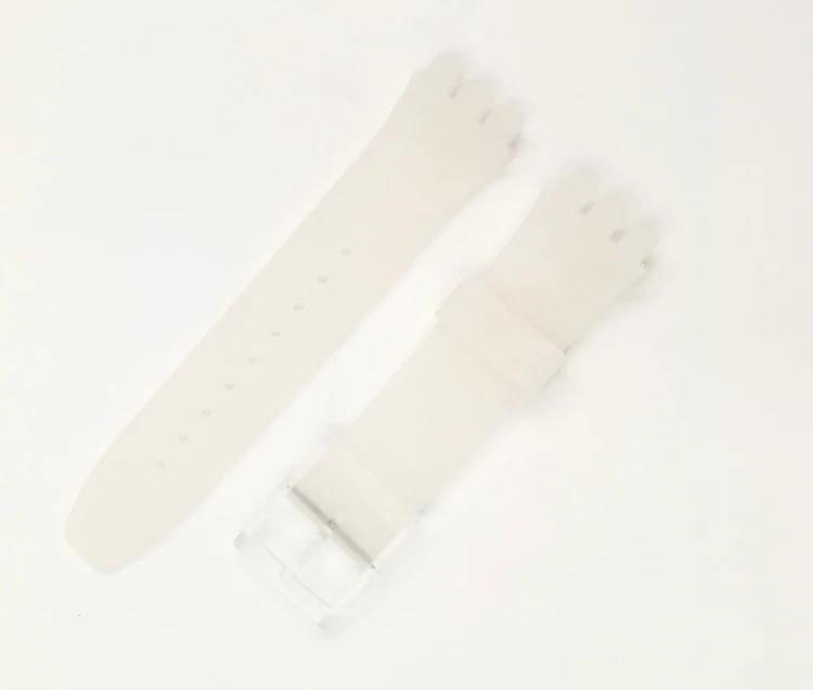 Цветной силиконовый ремешок для Swatch SUSB400 SUSR401 вогнутый 21 мм аксессуары для часов
