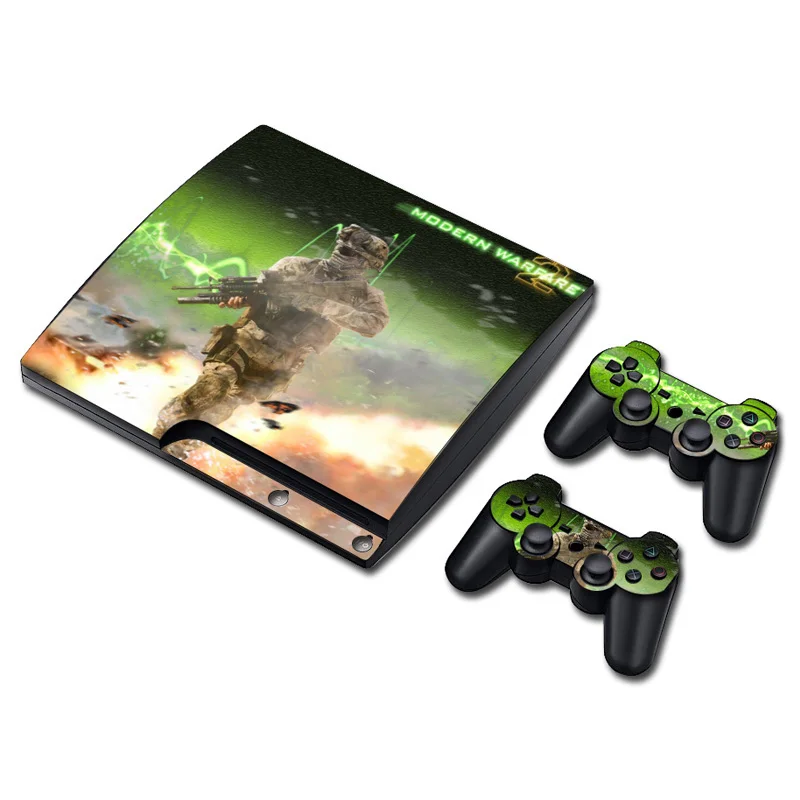 Дешевые и различный дизайн наклейки для тела наклейка для PS3 Slim консоли и аксессуары для игрового контроллера переводная картинка