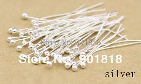 Золотой цветной шарик для ювелирных изделий 200 шт./пакет с наконечниками 30x0 5 мм (24