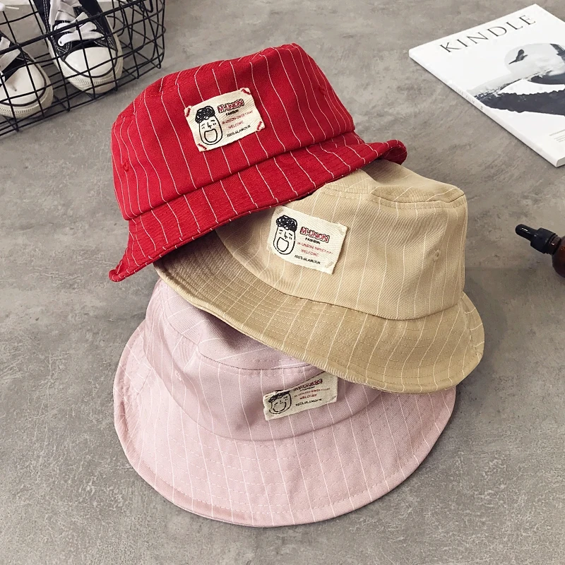 Женские шляпы в полоску милые кавайные Корейском стиле для девушек женские