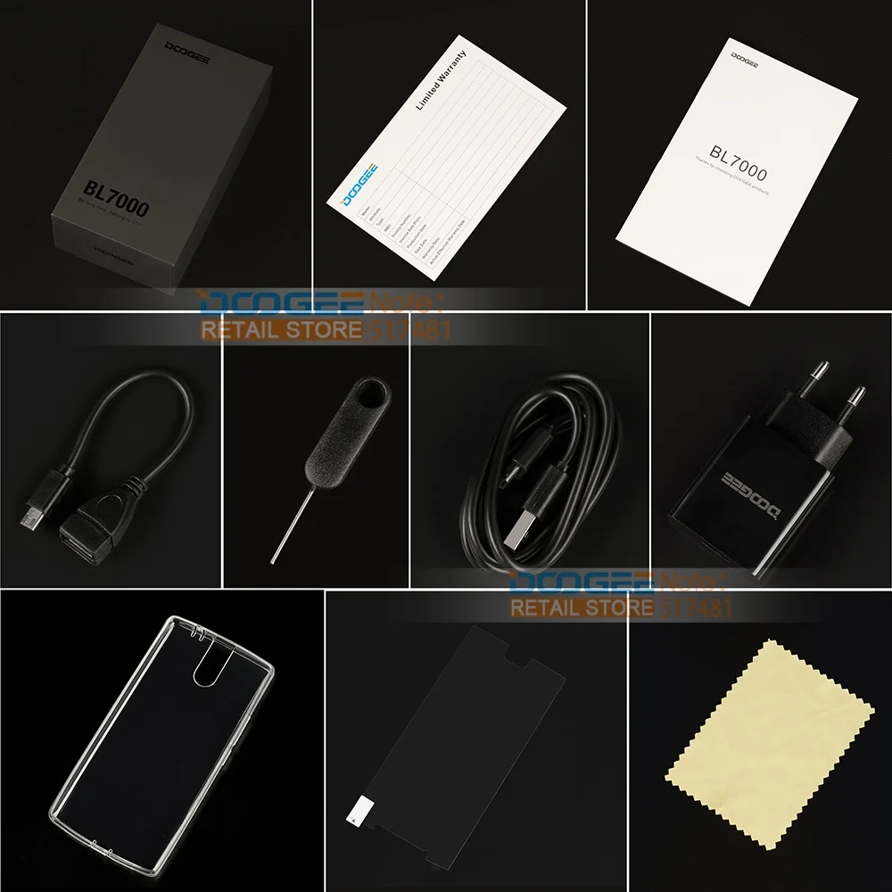 DOOGEE BL7000 5 &quotсмартфон FHD Android 7 0 mtk6750t восемь ядер 4 ГБ Оперативная память 64