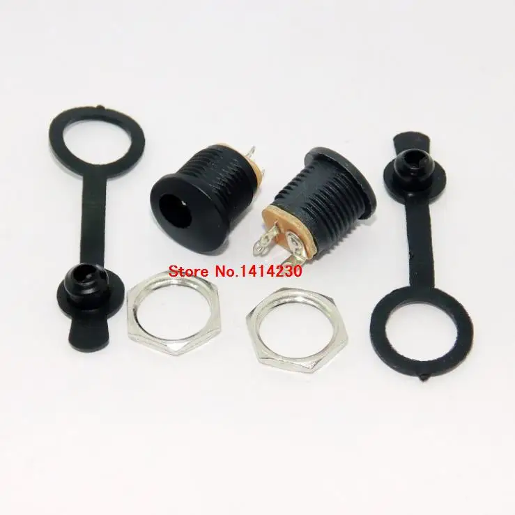 100 шт. разъем питания постоянного тока DC022 розетка Пылезащитный колпак 5 х2 мм с