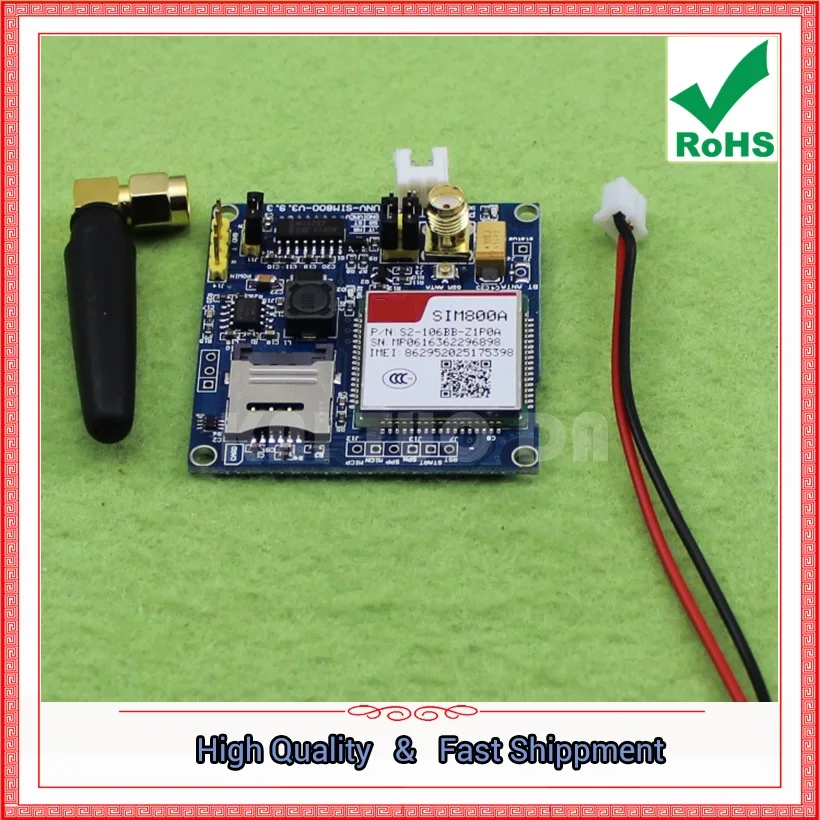 SIM800A Module  SMS  Development Board  GPRS  STM32  Wireless Data Transmission MODULE (C4A3)