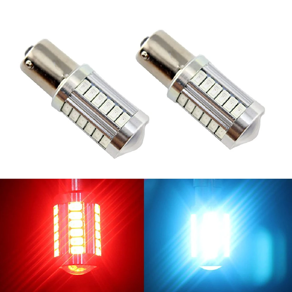 YSY 2 шт./лот T25 S25 T20 5730 5630 33 SMD 900 люмен светодиодные передние фары для автомобилей
