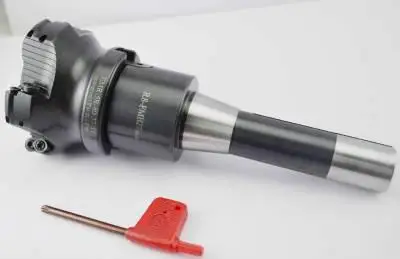 Новая Концевая фреза R8 M12 FMB27 + EMR5R 80 27 6T 10 шт. концевых фрез RPMT1003|Держатель