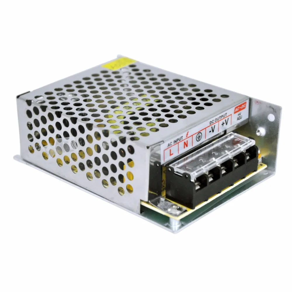Ac к Dc 5V 6A 30W Светодиодный драйвер питания с металлический чехол