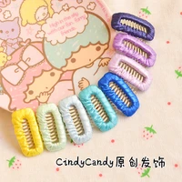 50pcs wide plain needle comb clip bb hairpin hair clip tactic leave hair clip to yorkshire headdress pet accessories