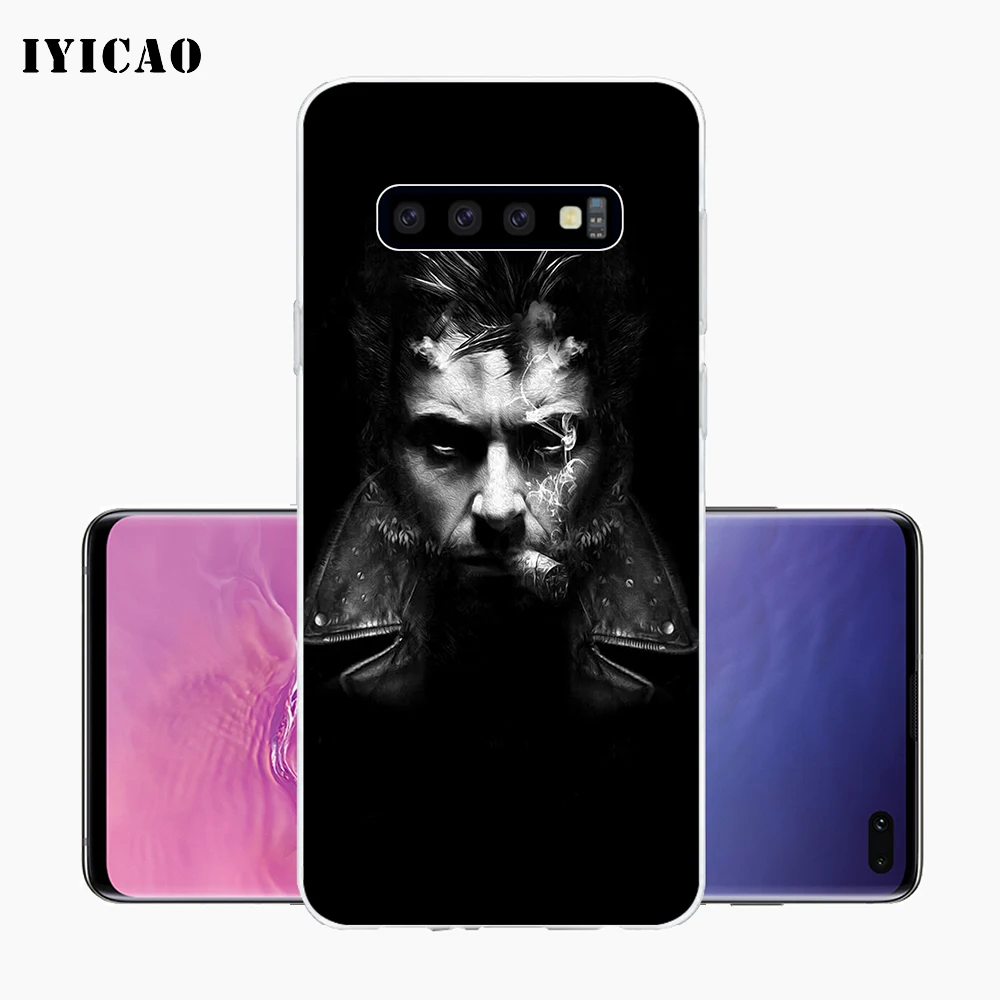 IYICAO X Мужской мягкий силиконовый чехол для Samsung Galaxy S10e S10 S9 S8 Plus S7 Edge TPU | Мобильные