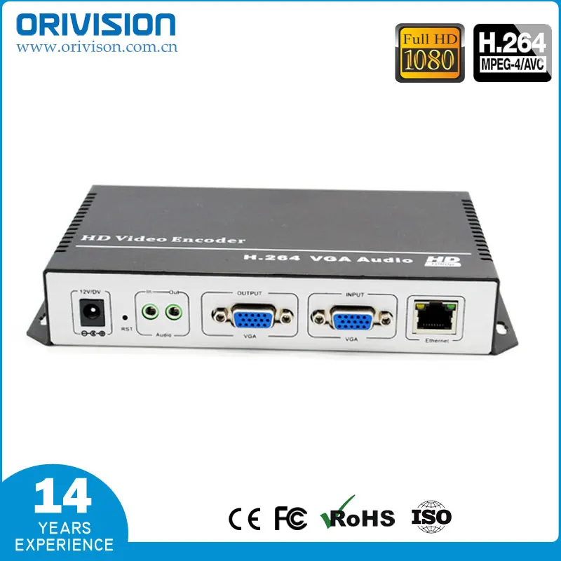 ZY-EV111 H.264 VGA видео кодировщик/Поддержка HTTP RTMP RTMPS UDP RTSP ONVIF LIVE и live stream кодировщик