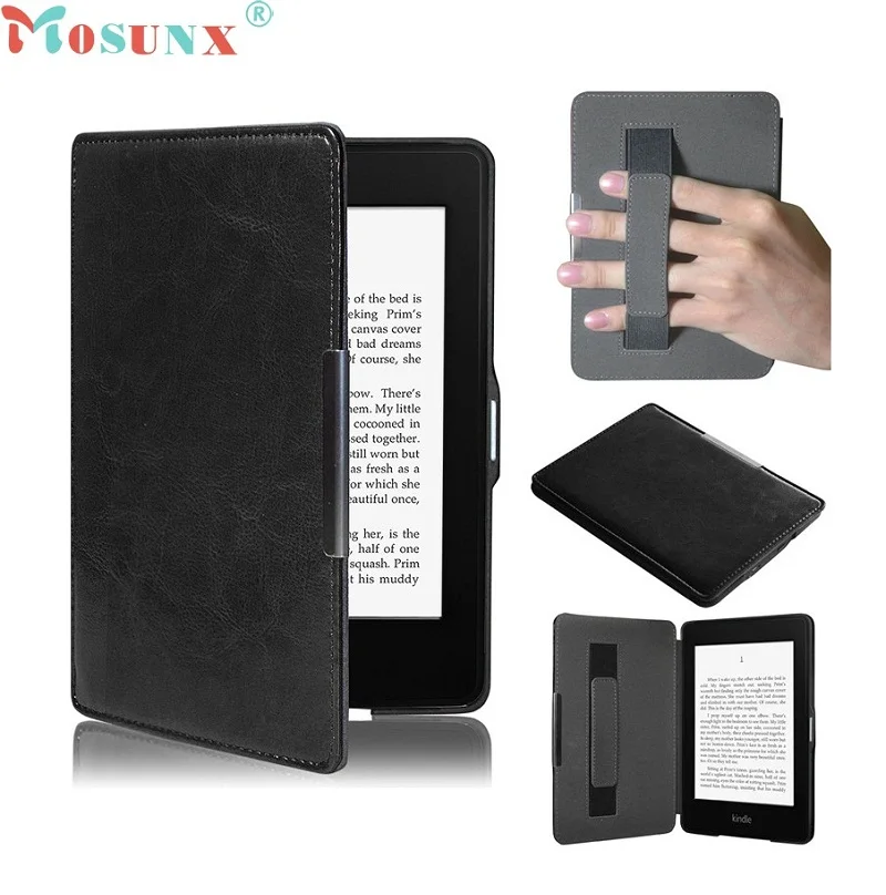 Красивый Gitf 2017 Новый премиу ультра тонкий кожаный смарт чехол для нового Amazon Kindle