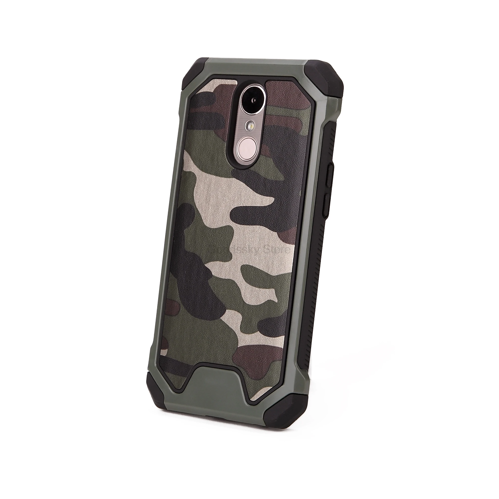 For LG K10 2017 Army Camo Camouflage Pattern back cover Hard Plastic Soft TPU Armor protective phone cases for k10 coque |