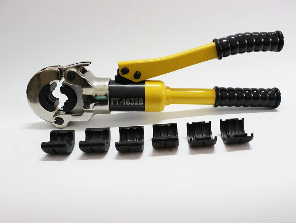 По DHL 1 шт. гидравлический фитинг инструмент FT-1632B для PEX фитинги PB трубы Медь AL Соединительный диапазон 16-32 мм