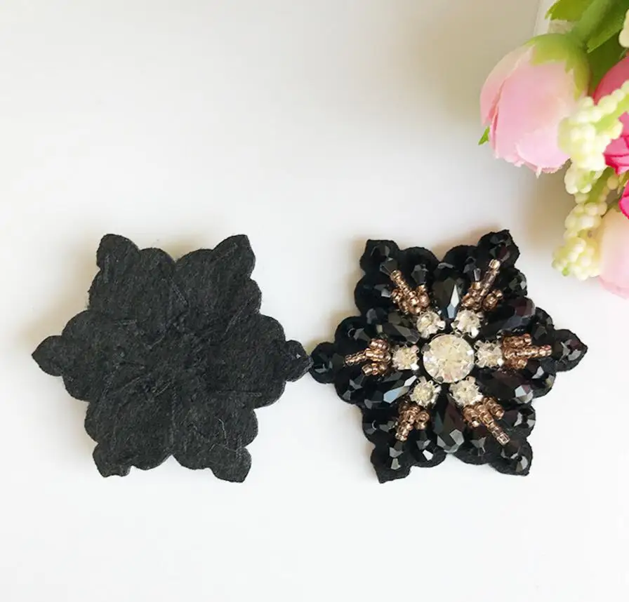 1 шт. стразы шестиконечные бусины для шитья одежды аппликации украшения