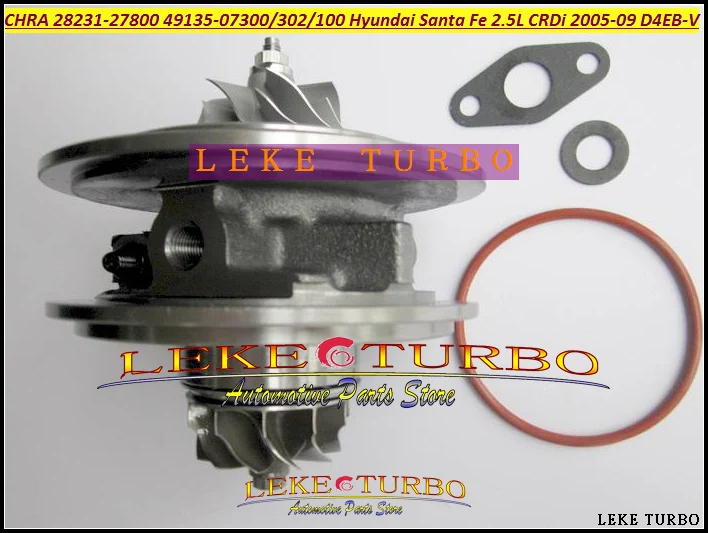 Турбокартридж CHRA Core TF035 28231 27800 49135 07301 07302 Турбокомпрессор для HYUNDAI Santa Fe CRDi 05 D4EB V