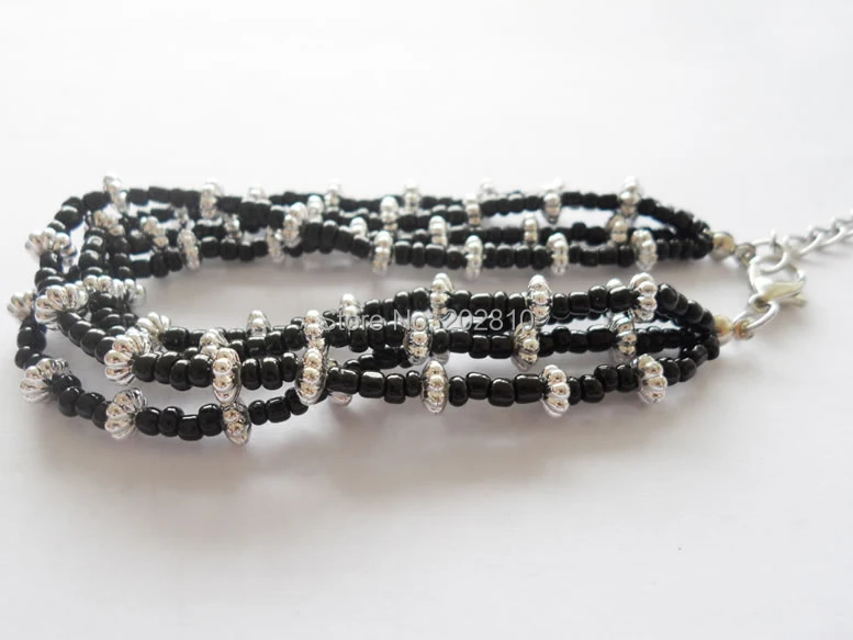 Оптовая продажа с фабрики ювелирных изделий Модный маленький черный браслет из