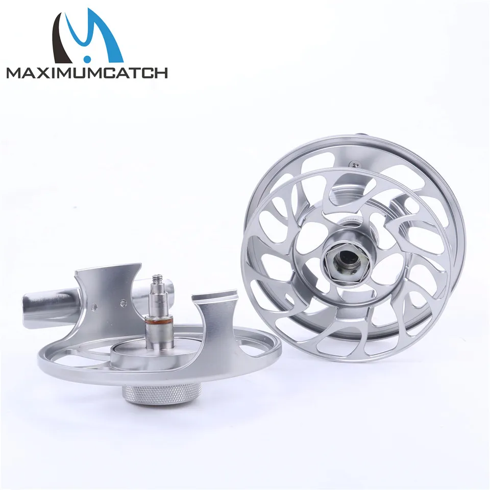 Maximumcatch Fly Рыболовная Катушка 06N 2-8wt Cnc-станок Cut Летать Барабанами Большая Беседка